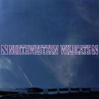 Northwestern Wildcats Automotive Transfer Decal Strip