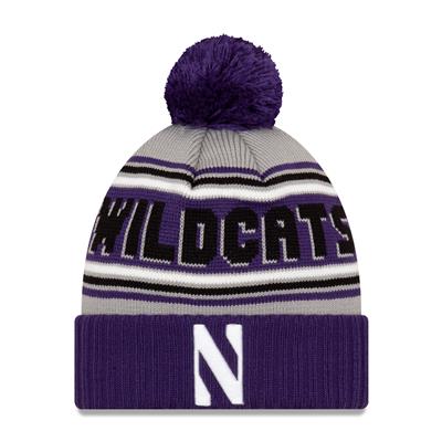 Northwestern Wildcats New Era Cheer Knit Beanie
