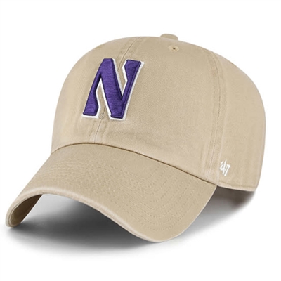 Northwestern Wildcats 47 Brand Clean Up Adjustable