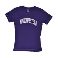 Northwestern Ladies T-shirt - Purple