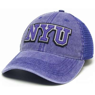 NYU Bobcats Legacy Trucker Hat - Purple