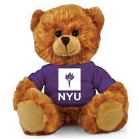 NYU Bobcats Stuffed Bear - 11"