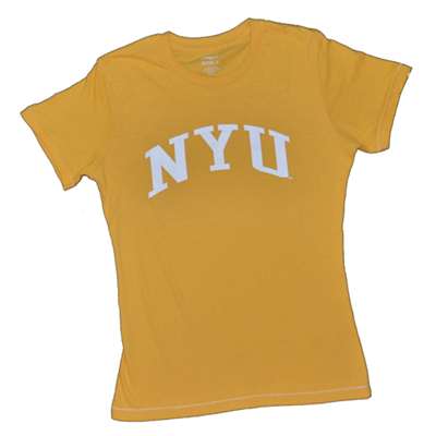 Nyu T-shirt - Ladies By League - Yellow