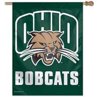 Ohio Bobcats Banner/vertical Flag 27" X 37"
