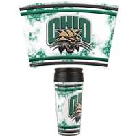 Ohio Bobcats 16oz Plastic Travel Mug