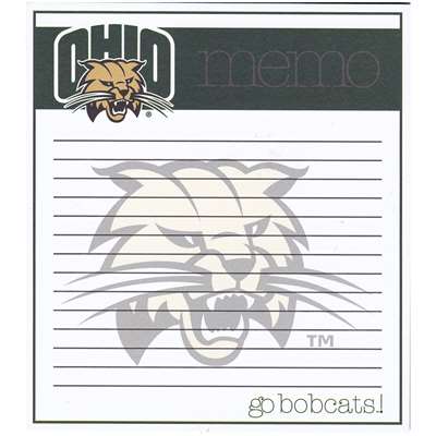 This 2 pack of memo pads features a team logo with a team color header that says Memo on each page. The body of the pad has lines and has a team logo in the background. Each pad contains 50 pages. (2 pack of 50each). Measures 4.5 inches wide by 5 inches t