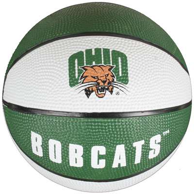 Ohio Bobcats Mini Rubber Basketball