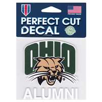 Ohio Bobcats Perfect Cut Decal - Alumni