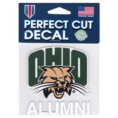 Ohio Bobcats Perfect Cut Decal - Alumni