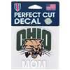 Ohio Bobcats Perfect Cut Decal - Mom