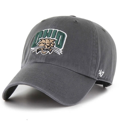 Ohio Bobcats 47 Brand Clean Up Adjustable Hat - Ch