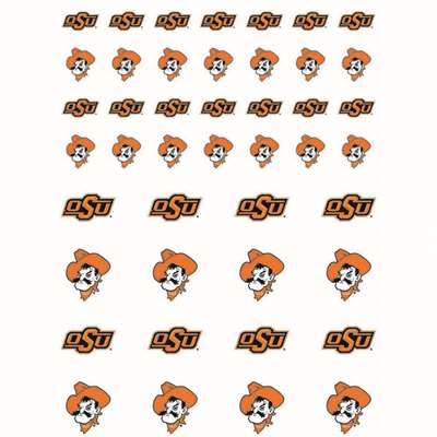 Oklahoma State Cowboys Small Sticker Sheet - 2 Sheets