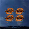 Oklahoma State Cowboys Transfer Decals - Set of 4