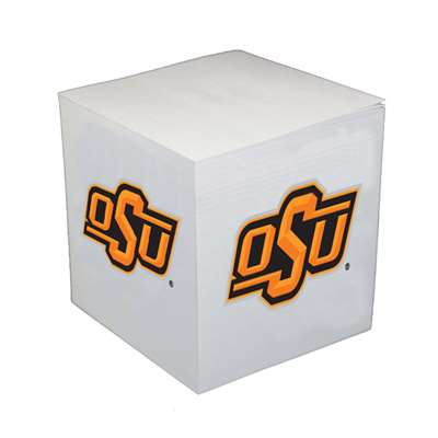 Oklahoma State Cowboys Sticky Note Memo Cube - 550 Sheets