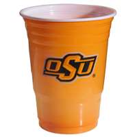 Oklahoma State Cowboys Plastic Game Day Cup - 18 Count