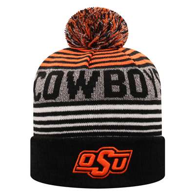 Oklahoma State Cowboys Top of the World Overt Cuff Knit Beanie