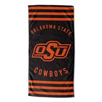 Oklahoma State Cowboys Stripes Beach Towel