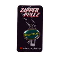 Oregon Ducks Logo Zipper Tag