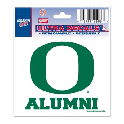 Oregon Ducks Decal 3" X 4" - Alumni