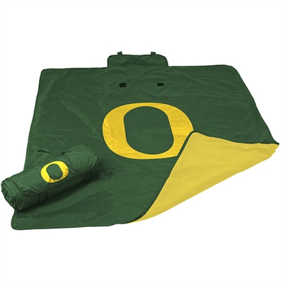 Oregon Ducks Packable Weather Resistant Blanket