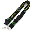 Oregon Ducks Logo Lanyard - Black