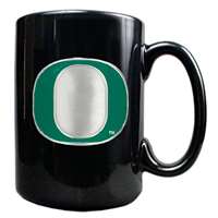Oregon Ducks 15oz Black Ceramic Mug