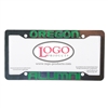 Oregon Ducks Alumni Chrome Plastic License Plate Frame