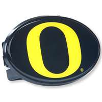Oregon Ducks Hitch Receiver Cover Snap Cap - Black