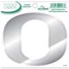 Oregon Ducks Logo Decal - Chrome O - 3.5" x 4.5"