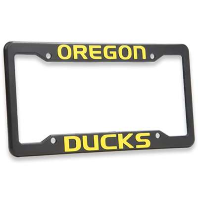 Oregon Ducks Plastic License Plate Frame - Oregon Ducks