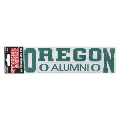 Oregon Ducks 3"x10" Alumni Transfer Decal - Color