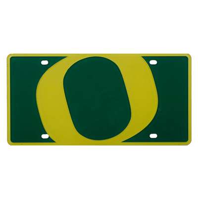Oregon Ducks Full Color Mega Inlay License Plate