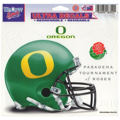 Oregon Ducks 2010 Rose Bowl Ultra Decal 5" x 6"