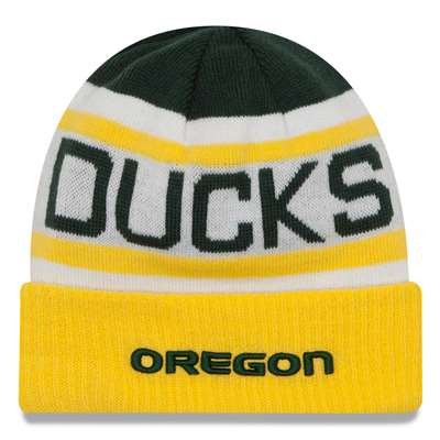 Oregon Ducks New Era Biggest Fan 2.0 Beanie