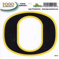 Oregon Ducks Logo Decal - Black - 4.5" x 3.5"