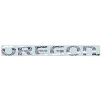 Oregon Ducks Diamond Plate Windshield Decal - Oregon - 20.5" x 3"