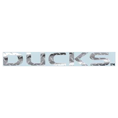 Oregon Ducks Diamond Plate Windshield Decal - Ducks - 20.5" x 3"