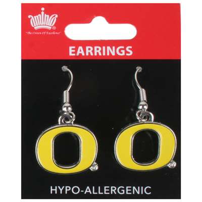 Oregon Ducks Dangler Earrings