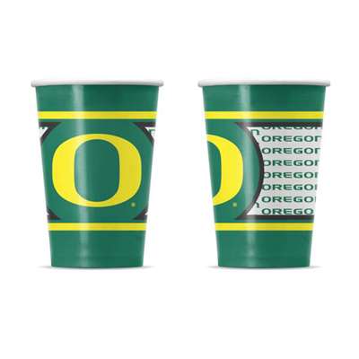 Oregon Ducks Disposable Paper Cups - 20 Pack