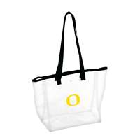 Oregon Ducks Clear Stadium Tote Bag