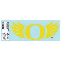 Oregon Ducks Wings Logo Transfer Decal - 6.5" x 2.5" - Yellow