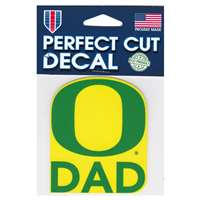 Oregon Ducks Perfect Cut Decal - Dad