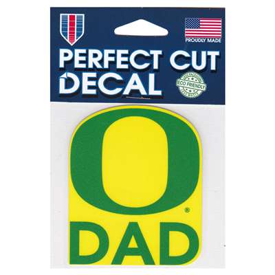 Oregon Ducks Perfect Cut Decal - Dad