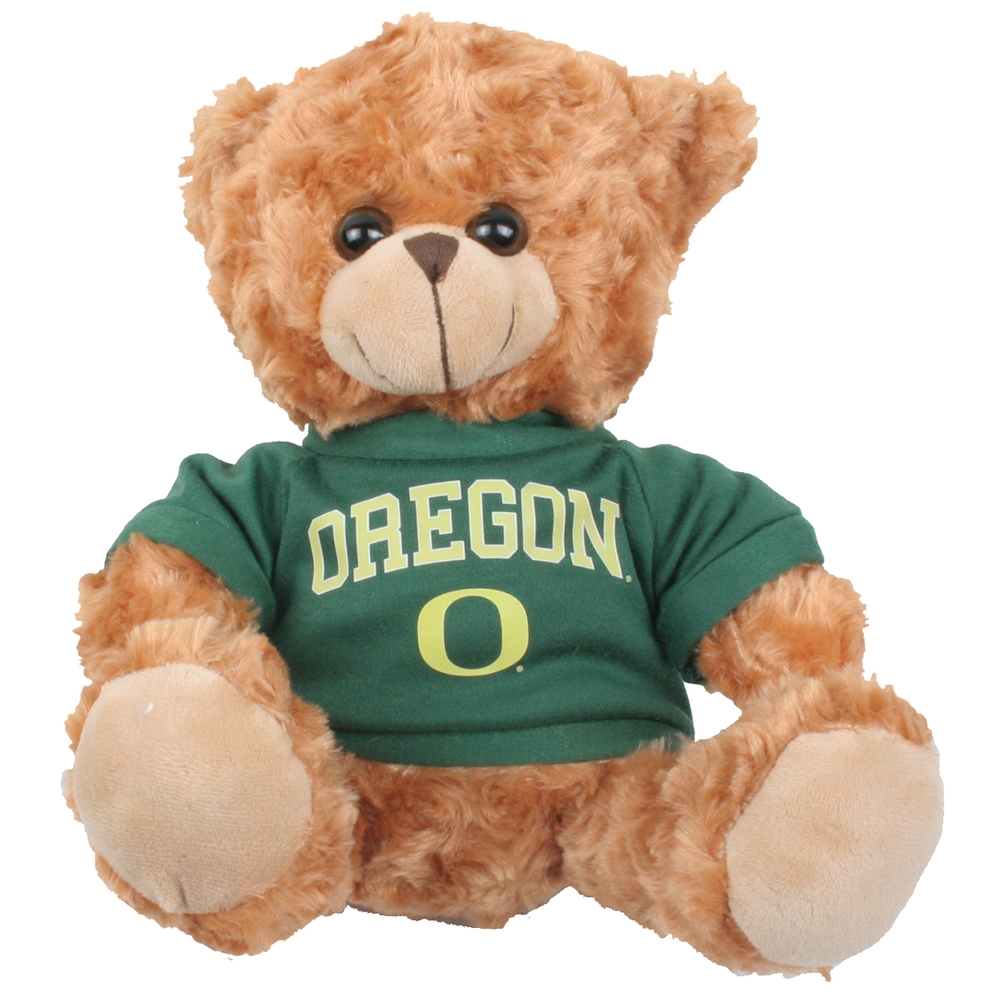 University of Oregon Ducks MCM Group Bear Plush Letterman Jacket Stuffed  Animal