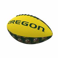 Oregon Ducks Rubber Repeating Football