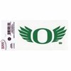 Oregon Ducks Logo Transfer Decal - 1.5" x 4" - Wings - Green