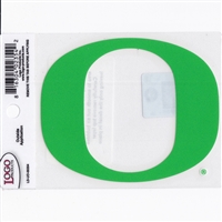Oregon Ducks Logo Transfer Decal - 4" - O - Apple 