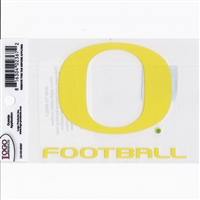 Oregon Ducks Logo Transfer Decal - 4" - Football