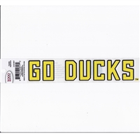 Oregon Ducks Logo Transfer Decal - 1.5" x 7" - Go 