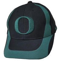 Nike Oregon Ducks Youth Swoosh Players Swoosh Flex Hat- Black